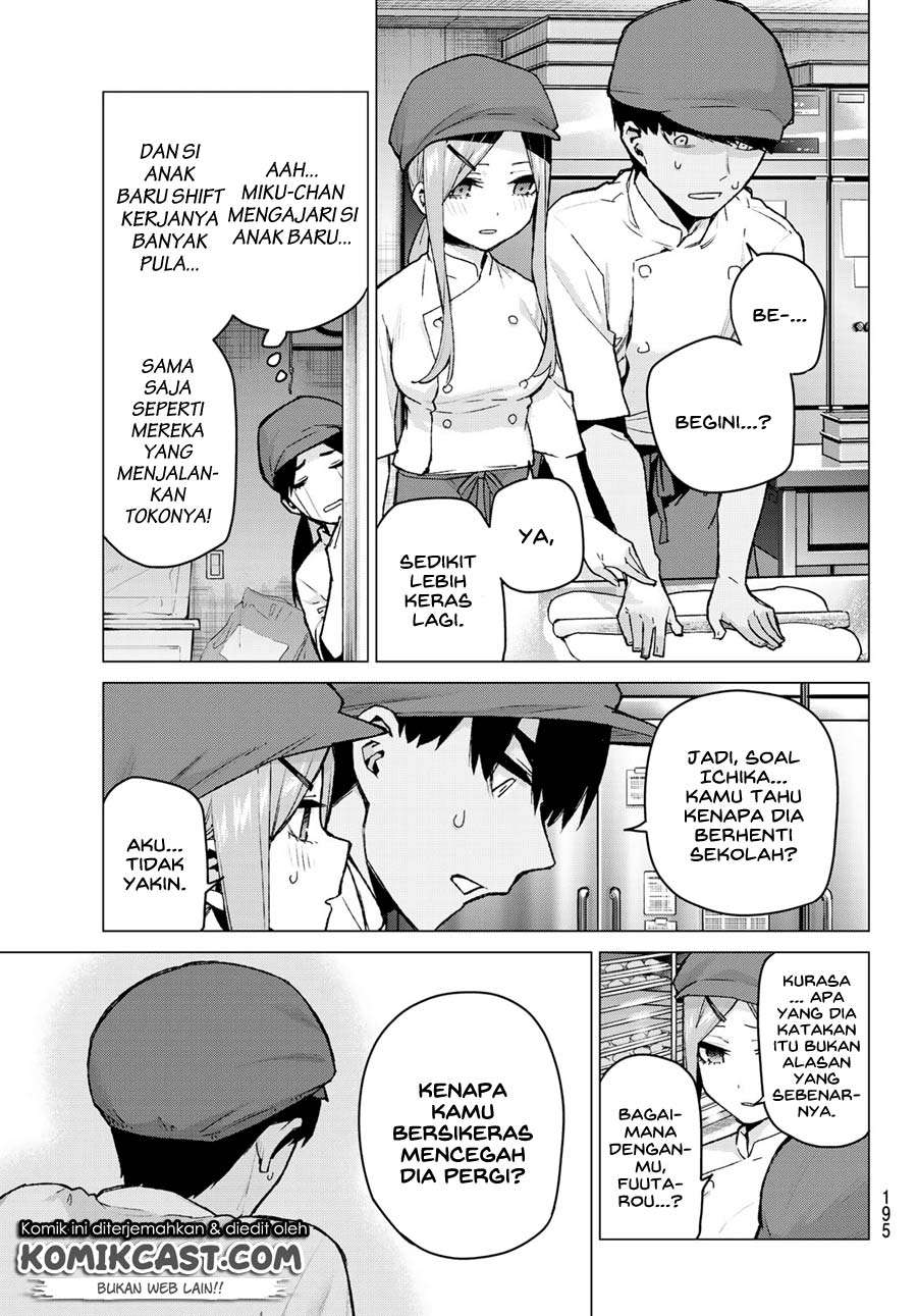 Go-toubun no Hanayome Chapter 95 - halaman 5