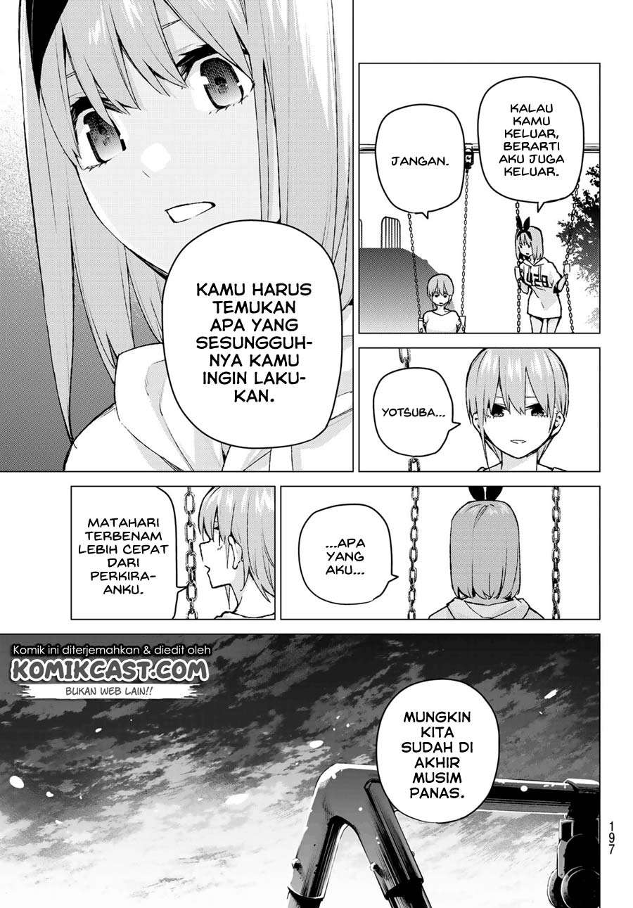 Go-toubun no Hanayome Chapter 95 - halaman 7