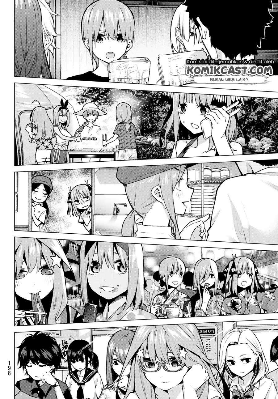 Go-toubun no Hanayome Chapter 95 - halaman 8