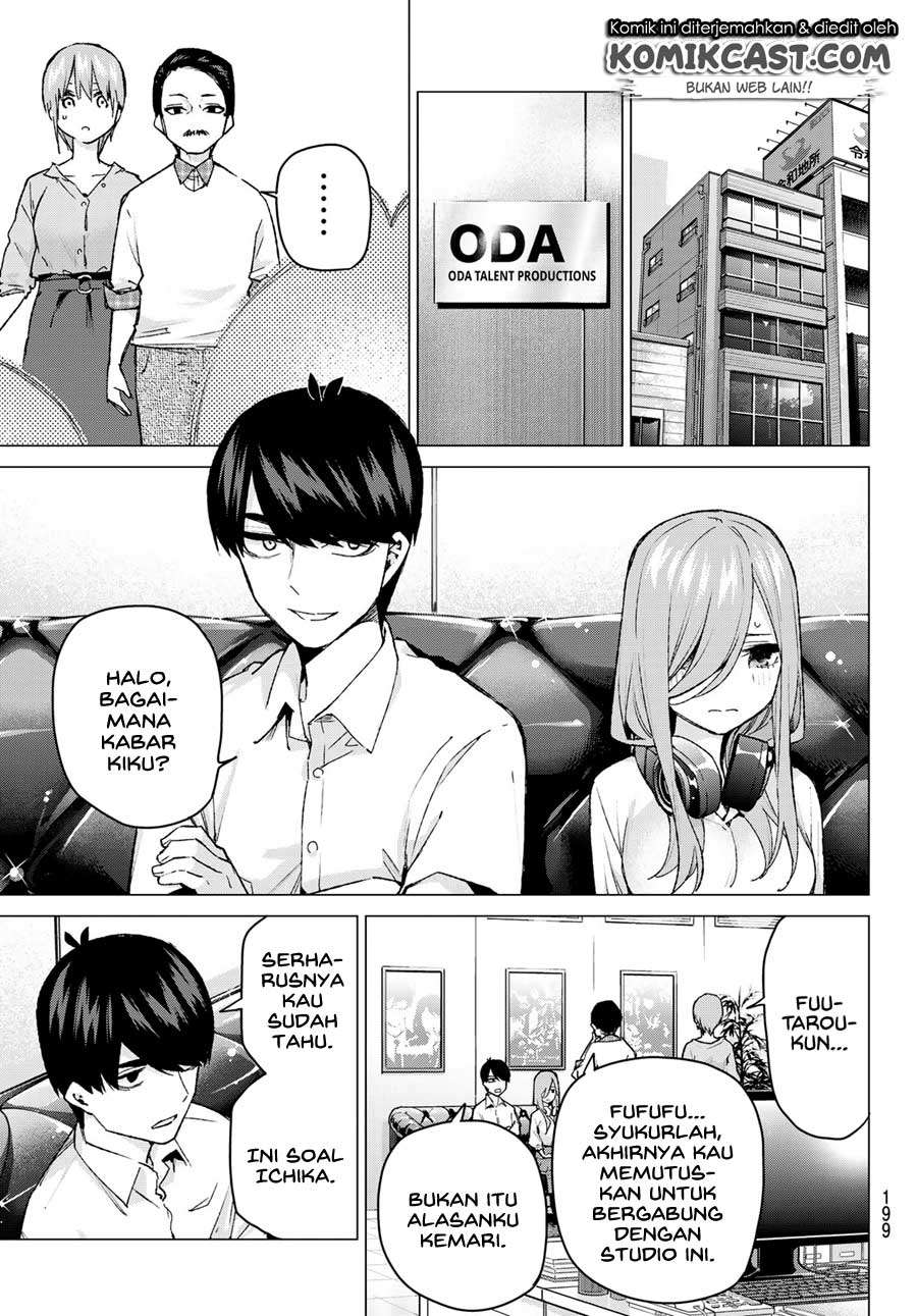 Go-toubun no Hanayome Chapter 95 - halaman 9