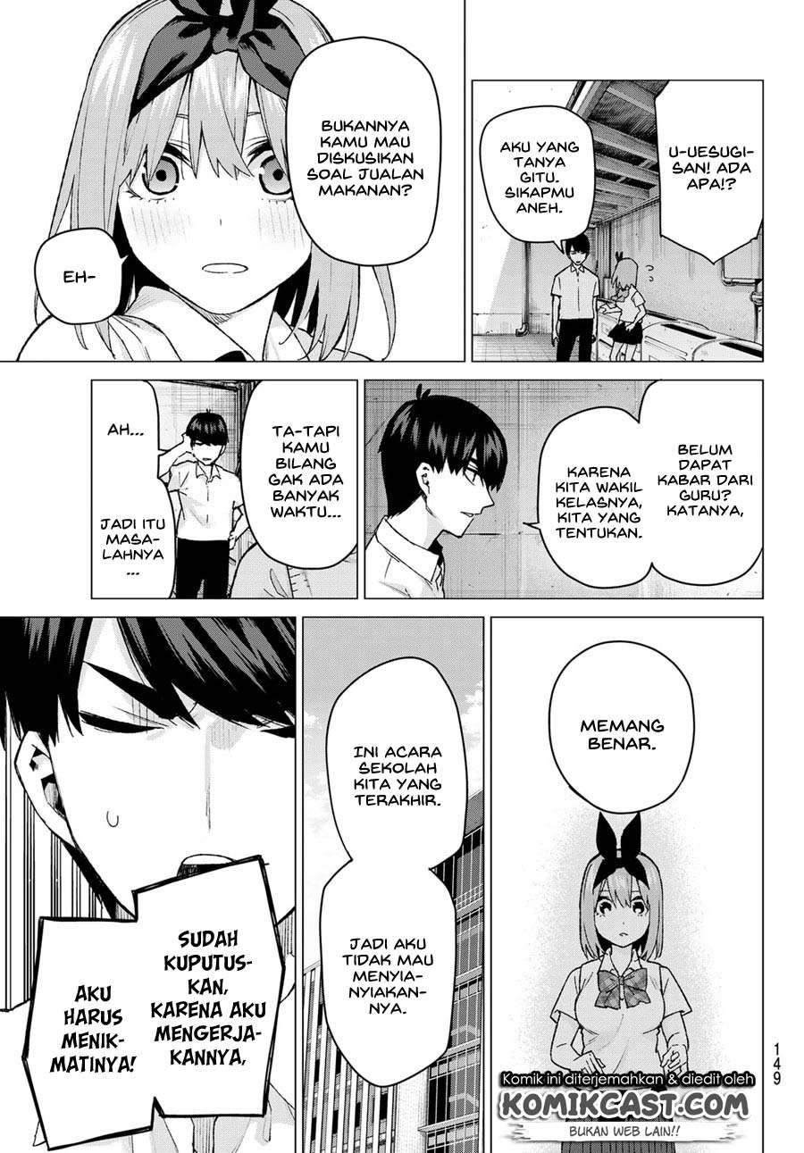 Go-toubun no Hanayome Chapter 96 - halaman 11