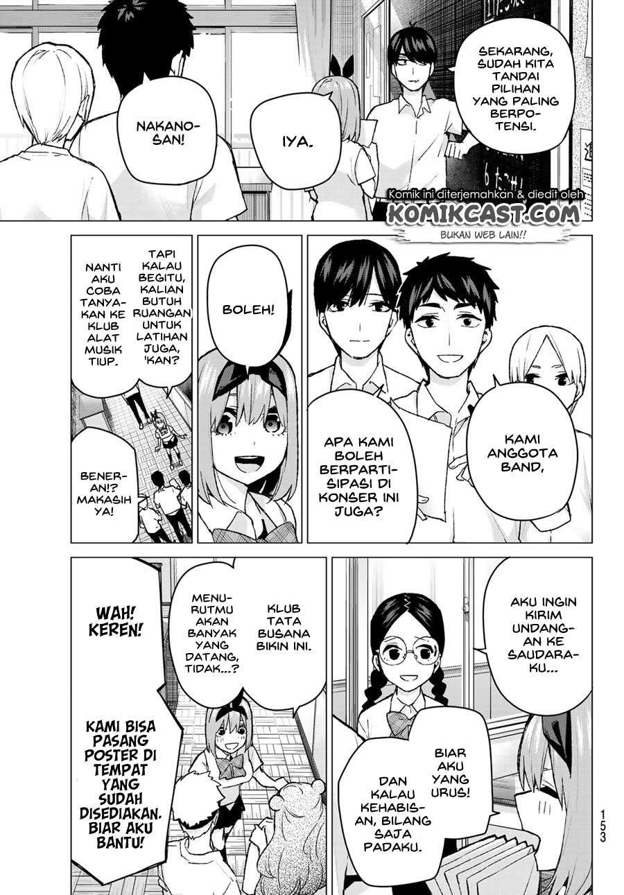 Go-toubun no Hanayome Chapter 96 - halaman 15