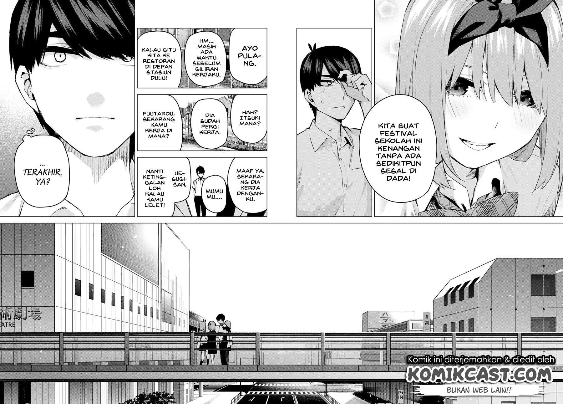 Go-toubun no Hanayome Chapter 96 - halaman 18