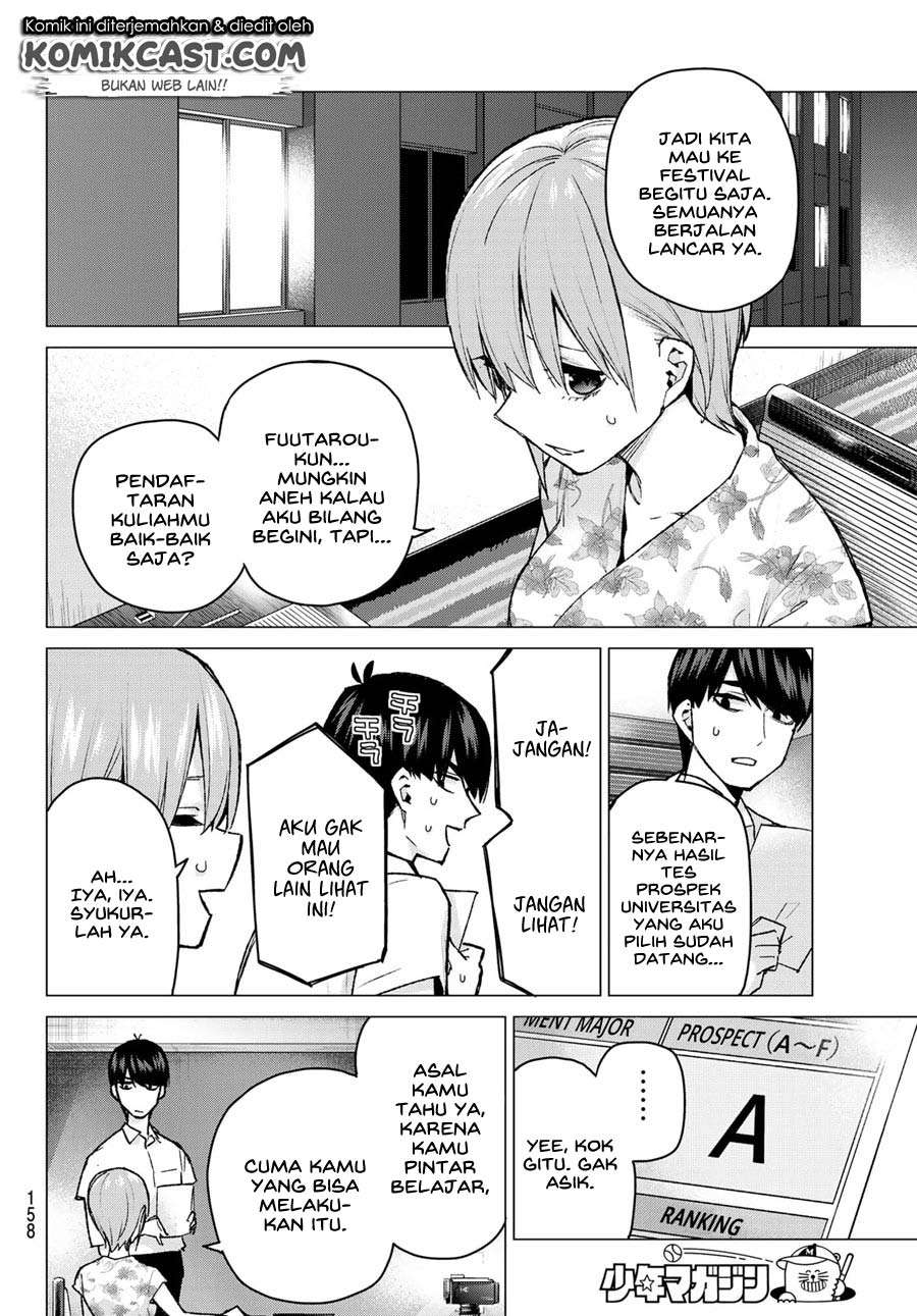 Go-toubun no Hanayome Chapter 96 - halaman 19