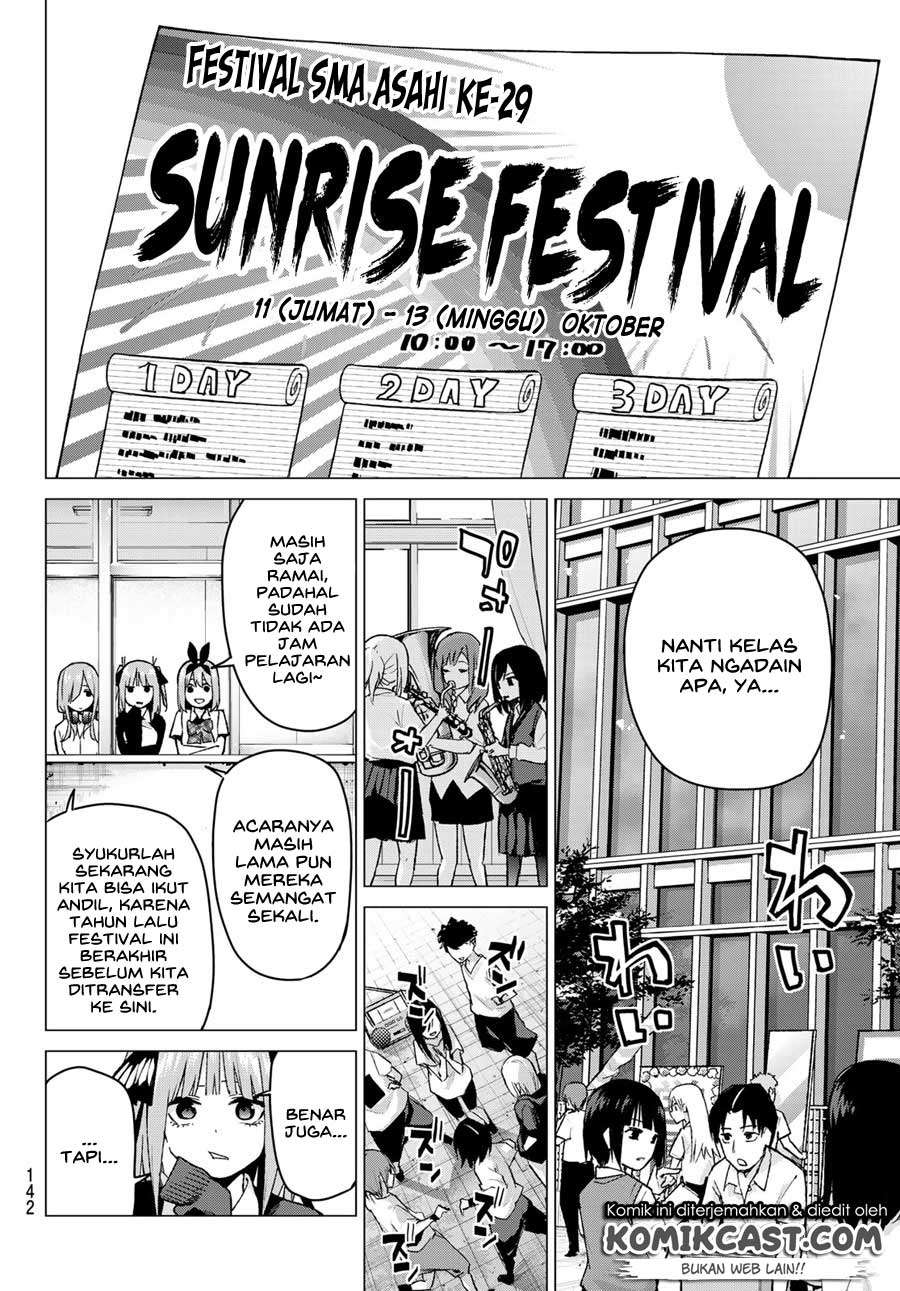 Go-toubun no Hanayome Chapter 96 - halaman 4