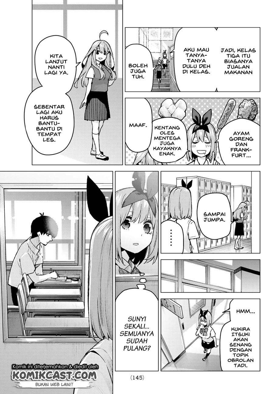 Go-toubun no Hanayome Chapter 96 - halaman 7