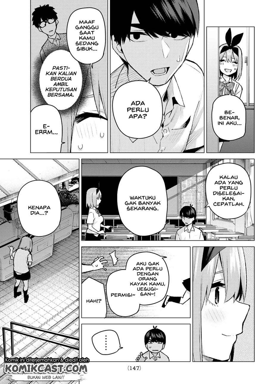 Go-toubun no Hanayome Chapter 96 - halaman 9