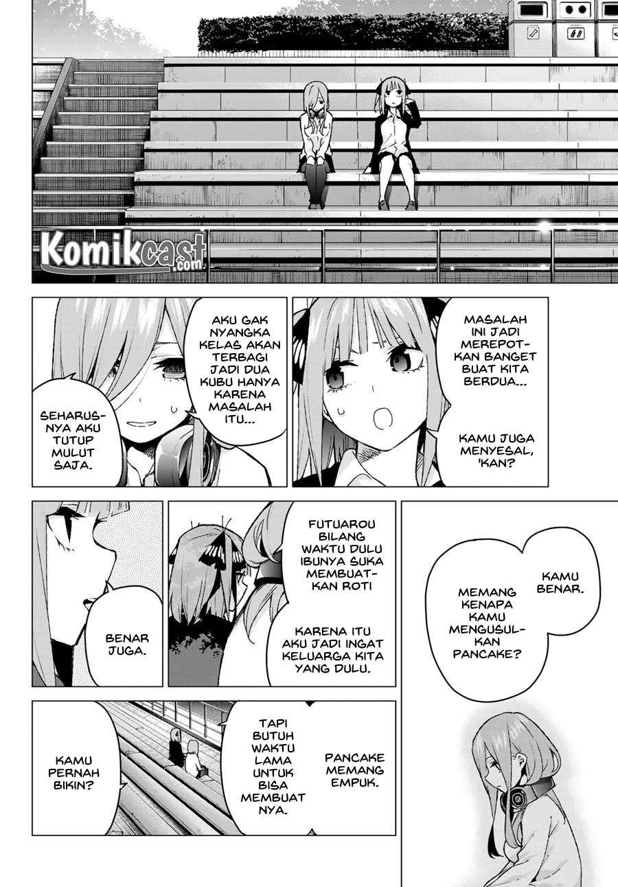 Go-toubun no Hanayome Chapter 97 - halaman 10