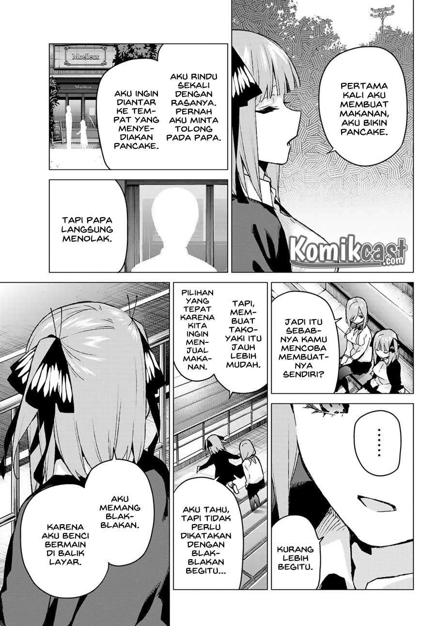 Go-toubun no Hanayome Chapter 97 - halaman 11