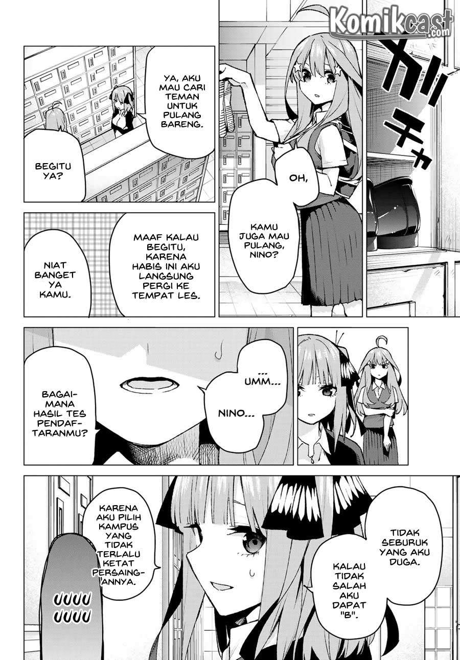Go-toubun no Hanayome Chapter 97 - halaman 14
