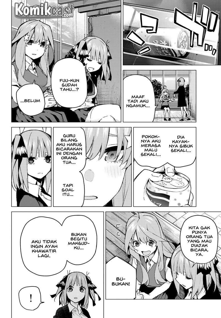 Go-toubun no Hanayome Chapter 97 - halaman 16