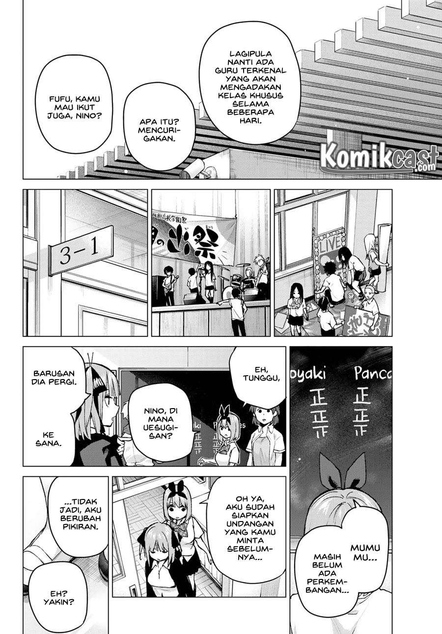 Go-toubun no Hanayome Chapter 97 - halaman 18