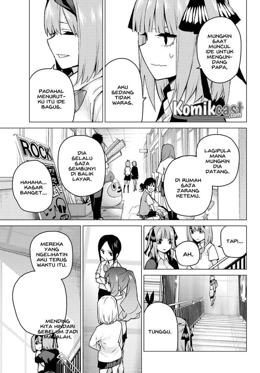 Go-toubun no Hanayome Chapter 97 - halaman 19