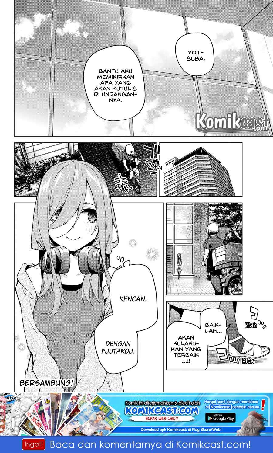 Go-toubun no Hanayome Chapter 97 - halaman 25