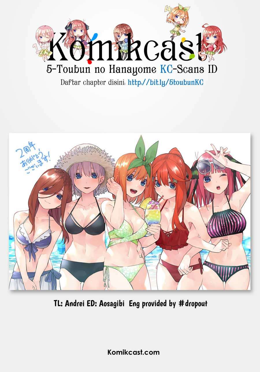 Go-toubun no Hanayome Chapter 97 - halaman 26