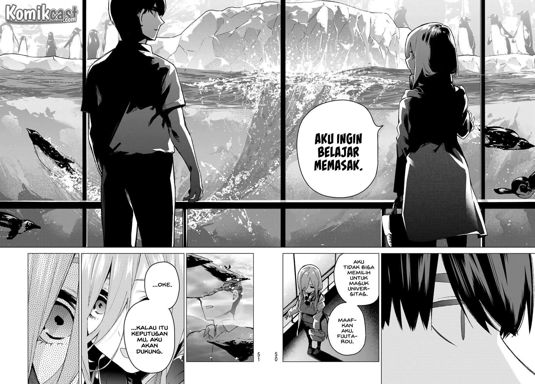 Go-toubun no Hanayome Chapter 98 - halaman 12