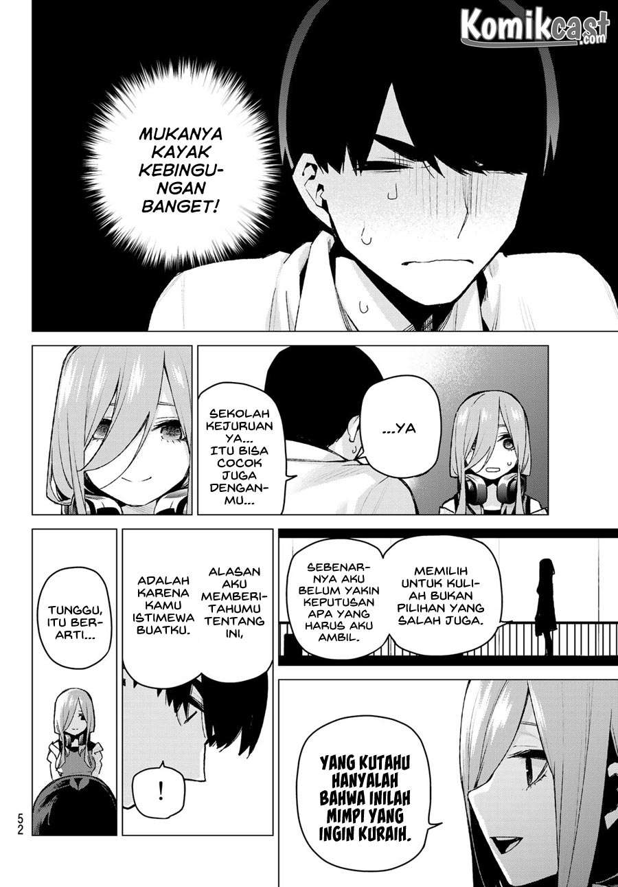 Go-toubun no Hanayome Chapter 98 - halaman 13