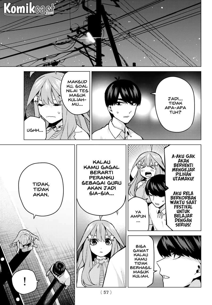 Go-toubun no Hanayome Chapter 98 - halaman 18