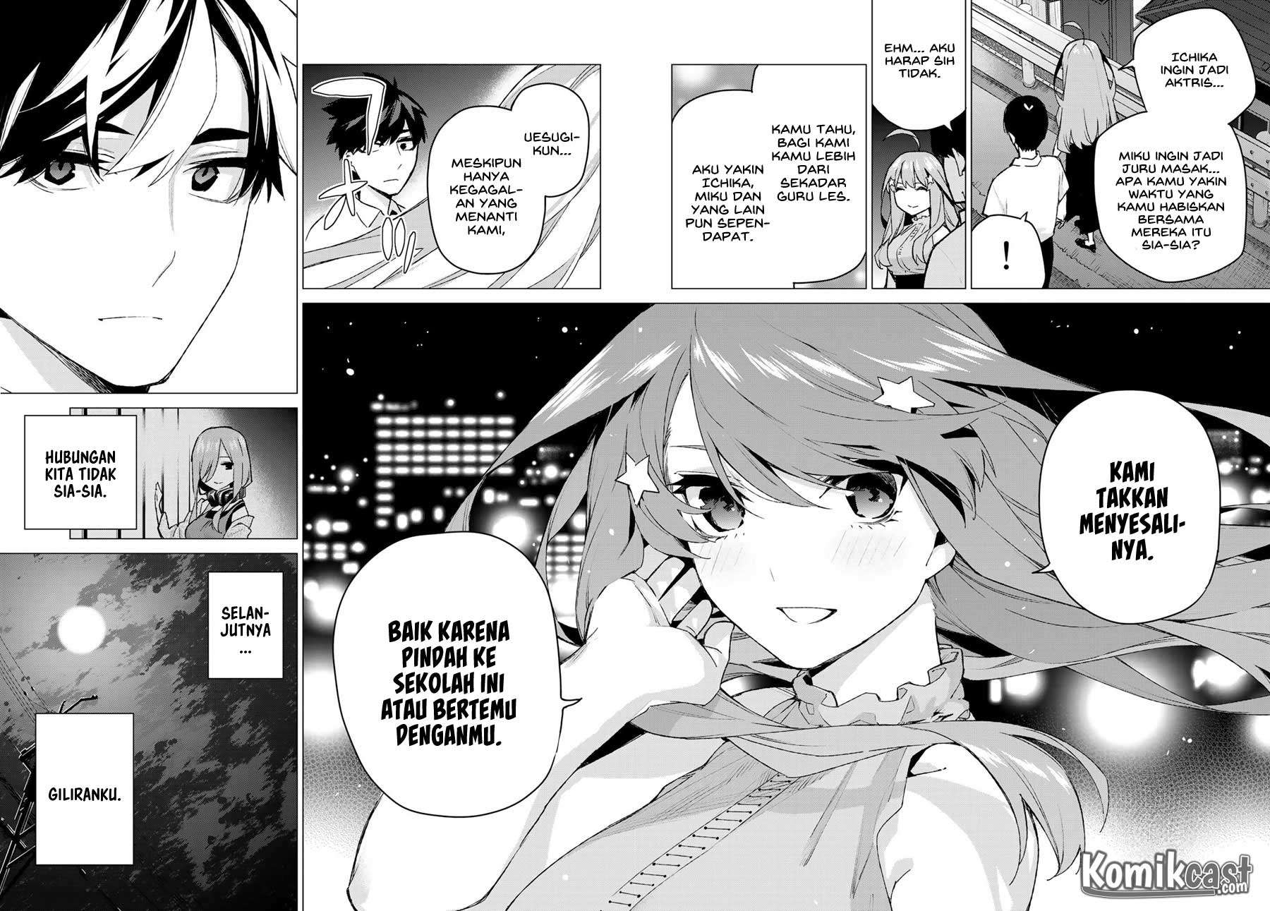 Go-toubun no Hanayome Chapter 98 - halaman 19