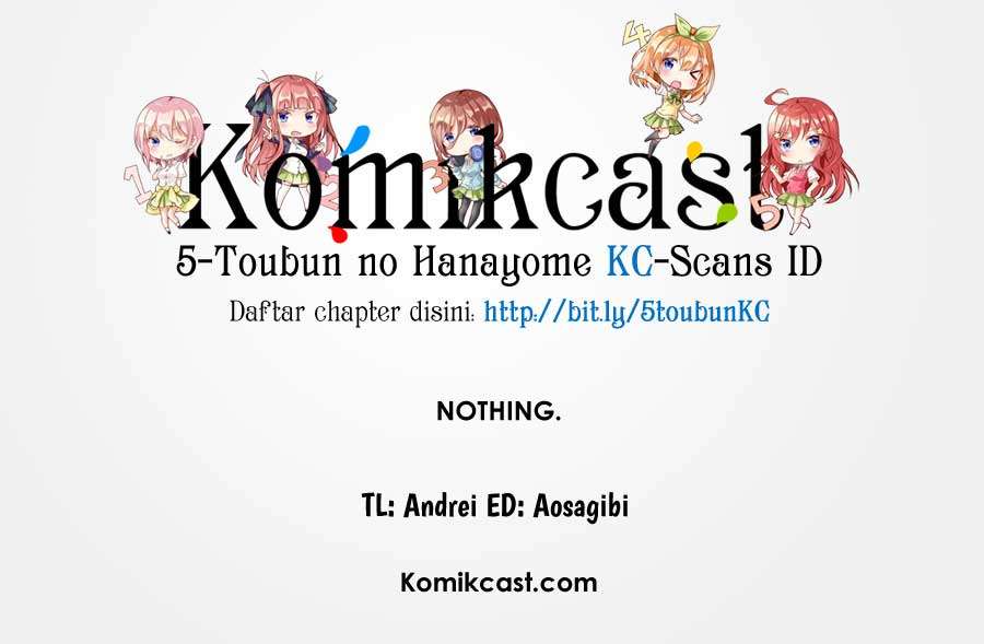 Go-toubun no Hanayome Chapter 98 - halaman 21