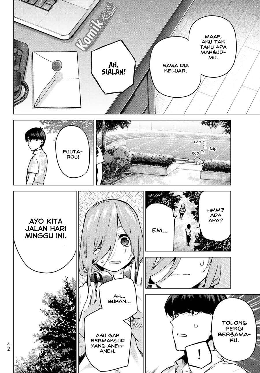 Go-toubun no Hanayome Chapter 98 - halaman 4