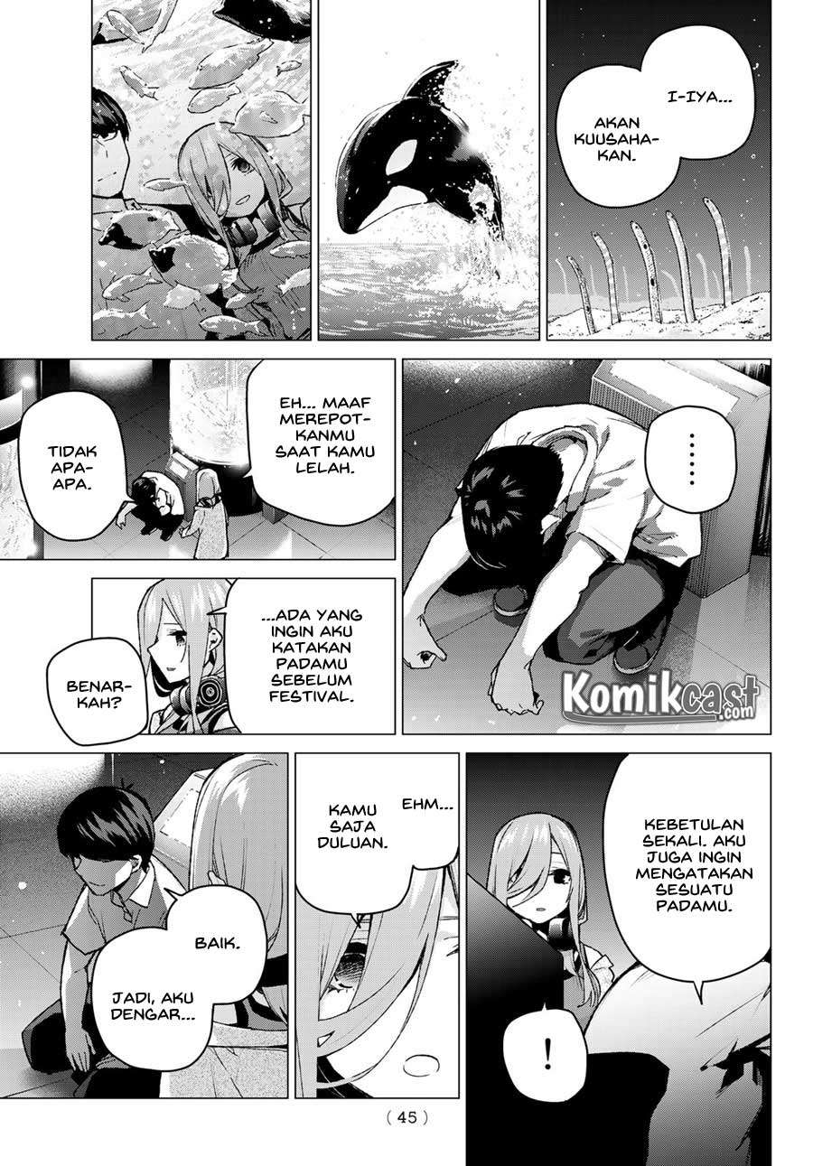 Go-toubun no Hanayome Chapter 98 - halaman 7