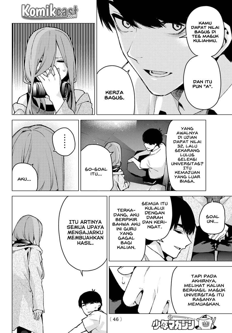 Go-toubun no Hanayome Chapter 98 - halaman 8