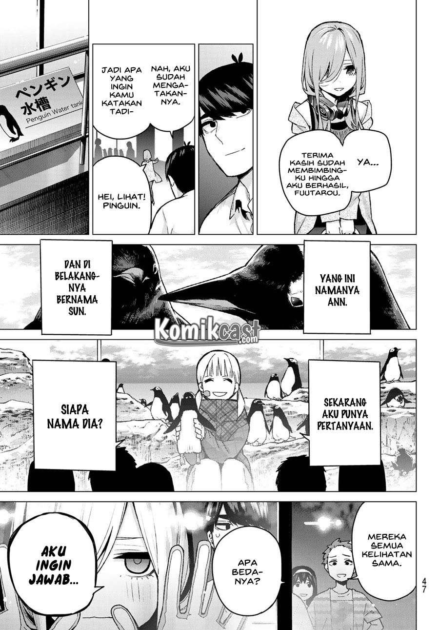 Go-toubun no Hanayome Chapter 98 - halaman 9