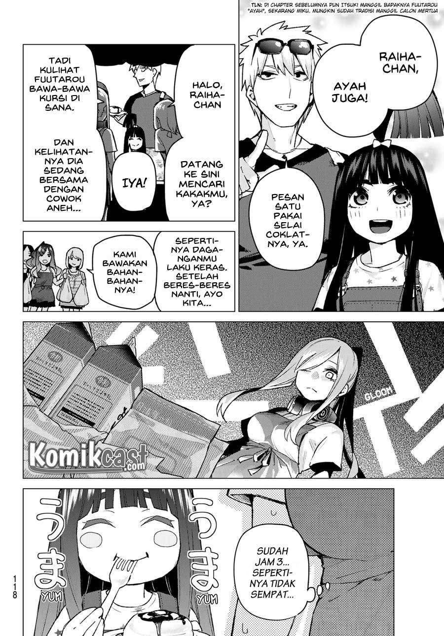 Go-toubun no Hanayome Chapter 99 - halaman 10