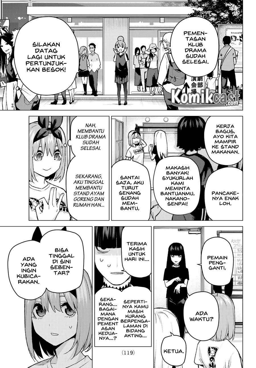 Go-toubun no Hanayome Chapter 99 - halaman 11