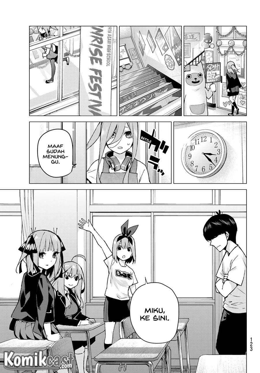 Go-toubun no Hanayome Chapter 99 - halaman 15