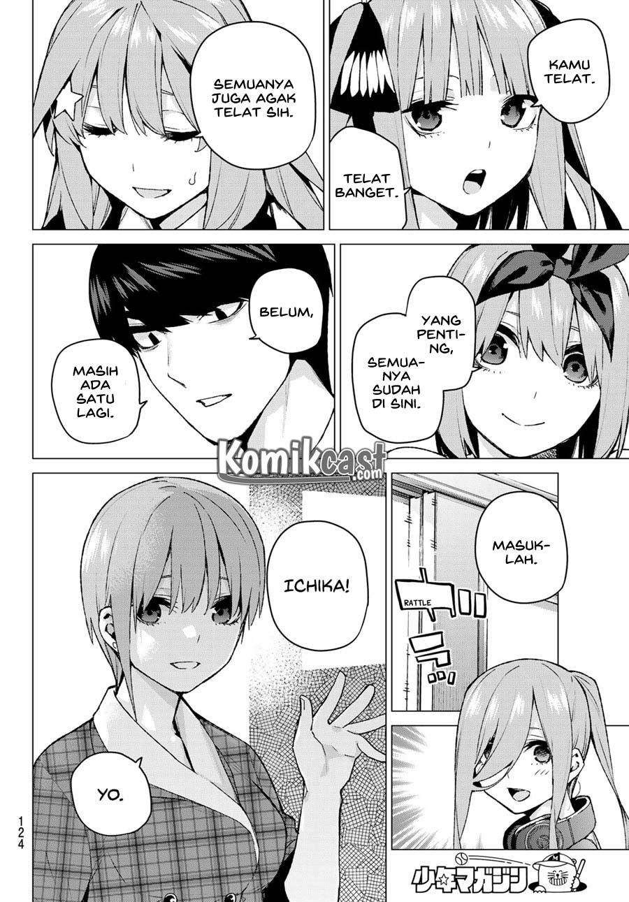 Go-toubun no Hanayome Chapter 99 - halaman 16