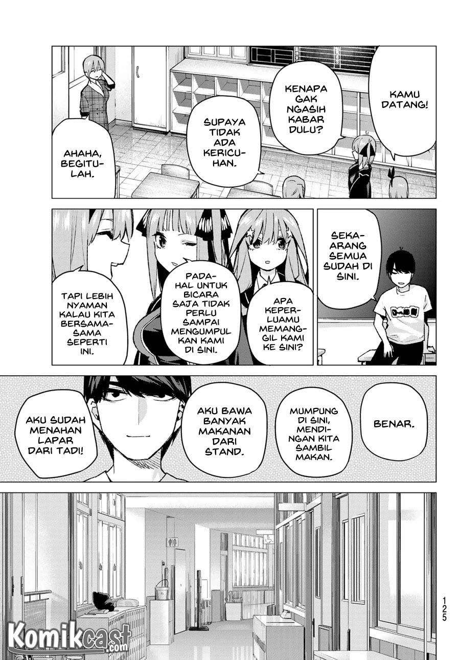 Go-toubun no Hanayome Chapter 99 - halaman 17