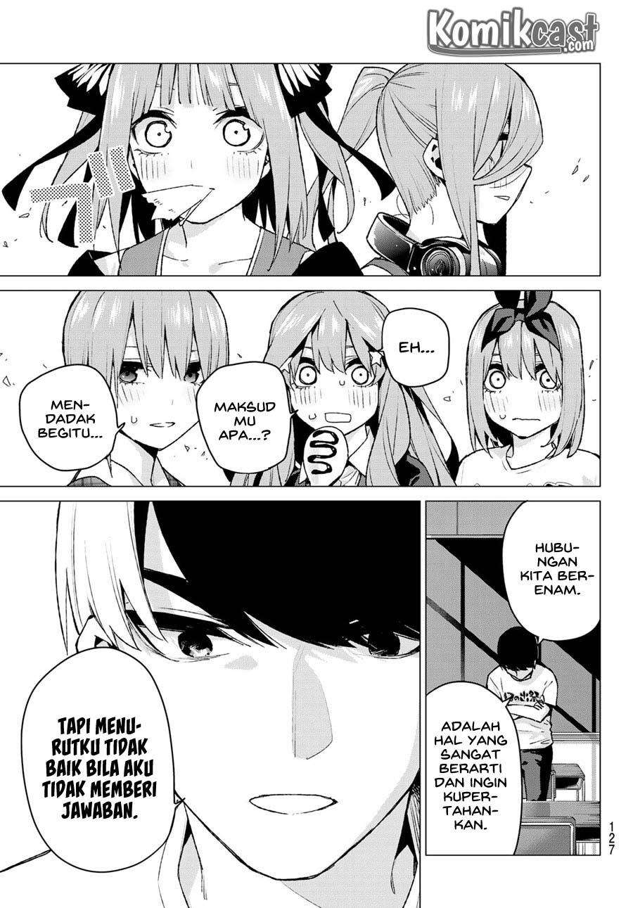 Go-toubun no Hanayome Chapter 99 - halaman 19