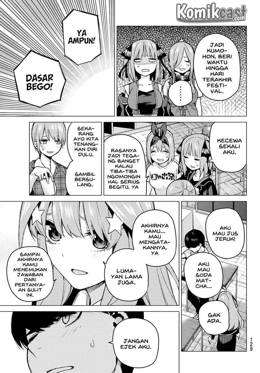 Go-toubun no Hanayome Chapter 99 - halaman 21
