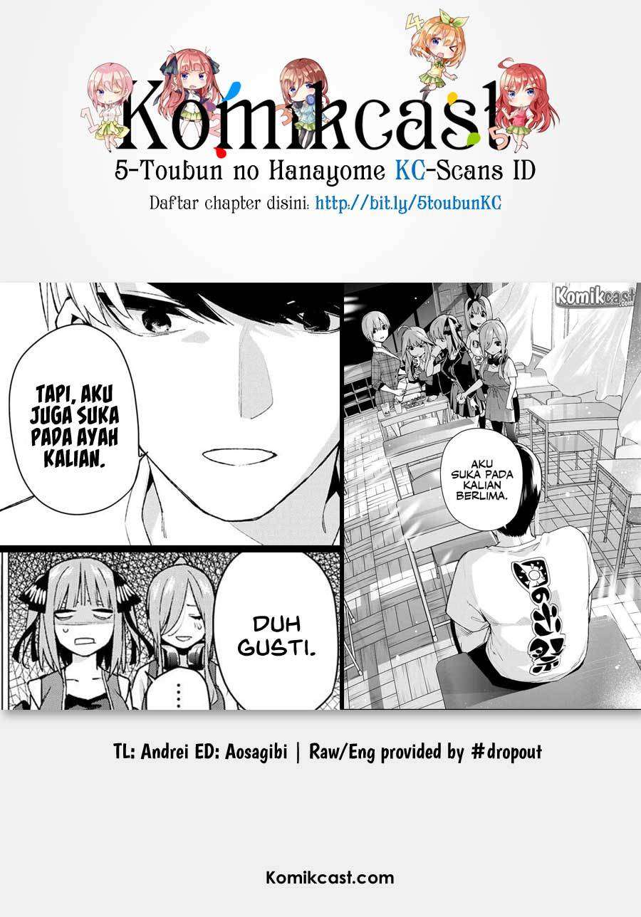 Go-toubun no Hanayome Chapter 99 - halaman 23