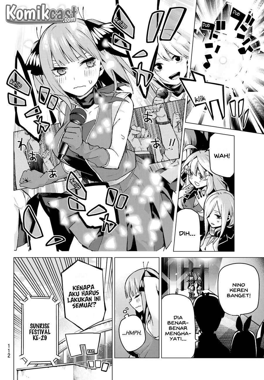 Go-toubun no Hanayome Chapter 99 - halaman 4
