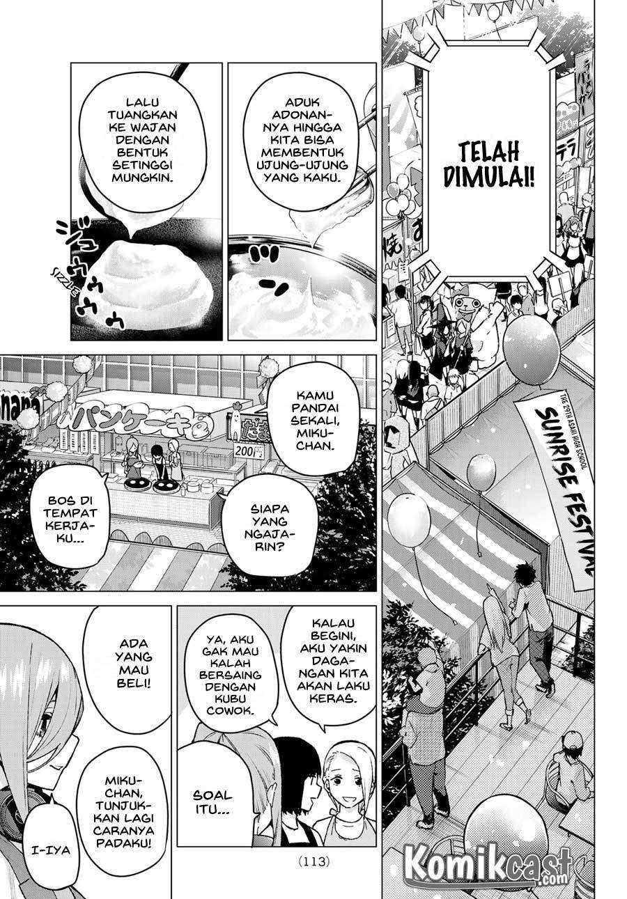 Go-toubun no Hanayome Chapter 99 - halaman 5
