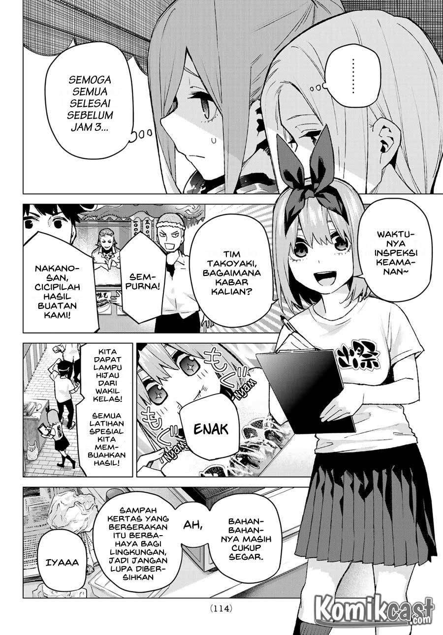 Go-toubun no Hanayome Chapter 99 - halaman 6