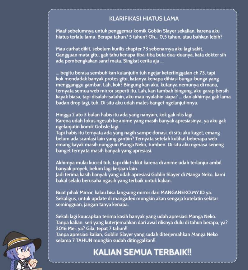 Goblin Slayer Chapter 74 - halaman 2