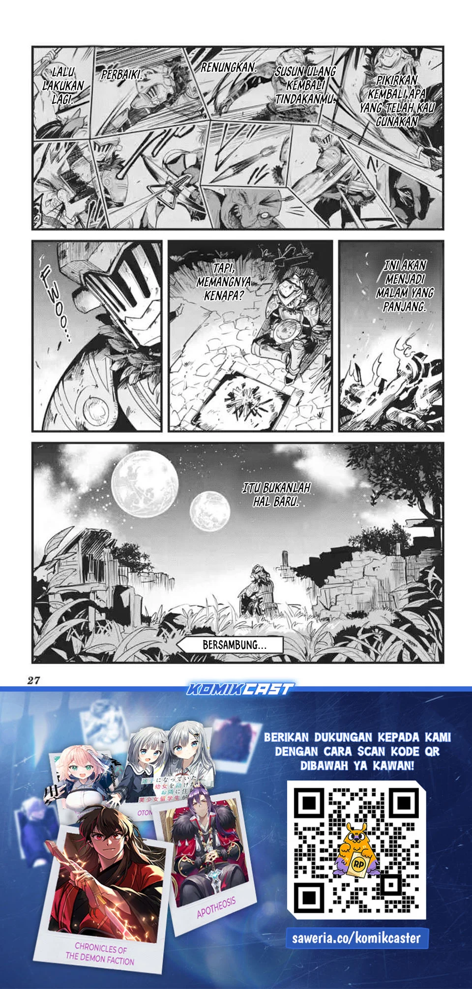 Goblin Slayer Gaiden: Year One Chapter 122 - halaman 27