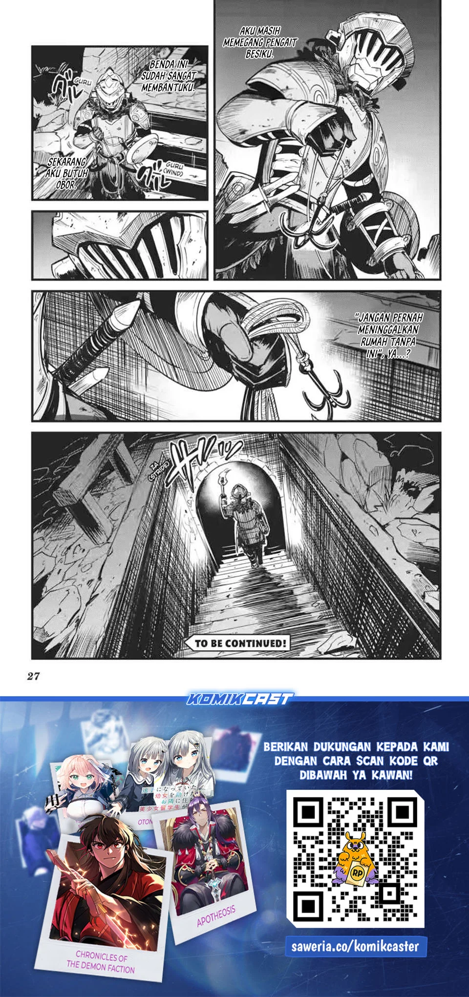 Goblin Slayer Gaiden: Year One Chapter 128 - halaman 27