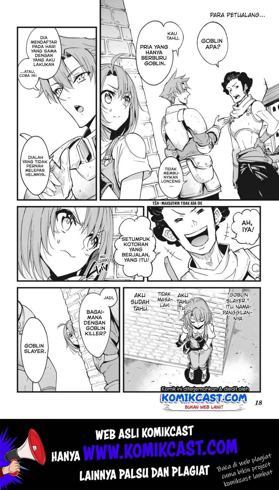 Goblin Slayer Gaiden: Year One Chapter 32 - halaman 19