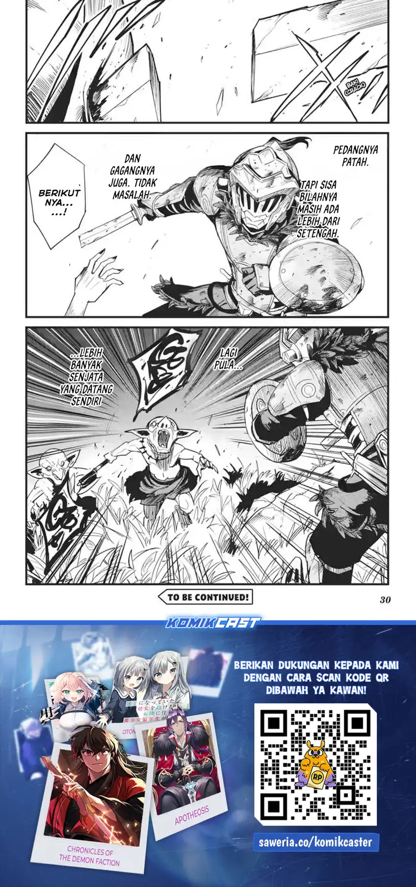 Goblin Slayer Side Story: Year One Chapter 126 - halaman 30