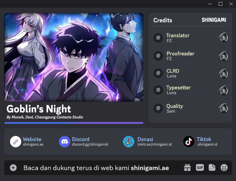 Goblin’s Night Chapter 40 - halaman 1