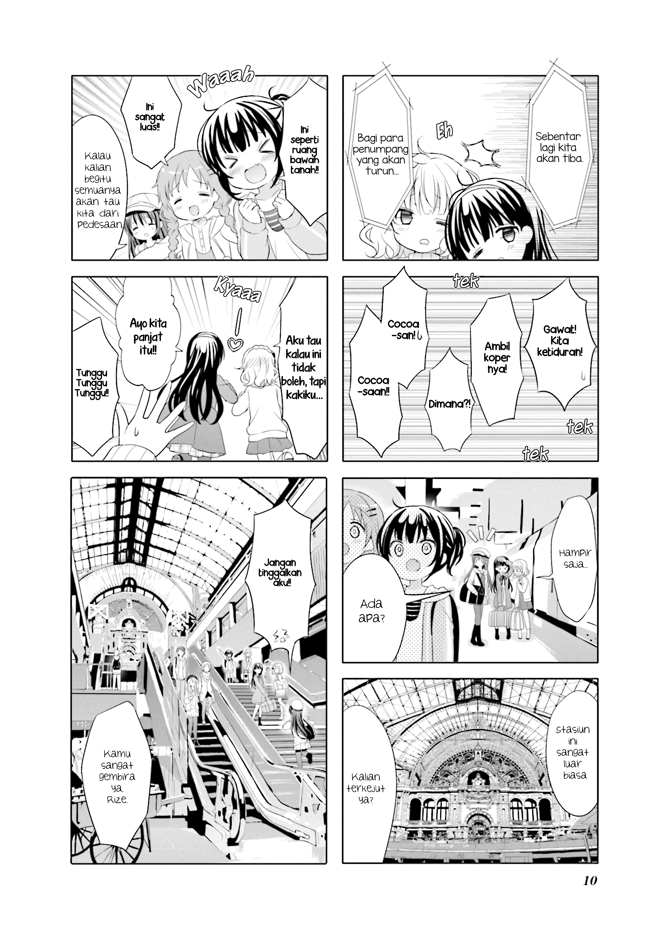 Gochuumon wa Usagi desu ka? Chapter 1 - halaman 7