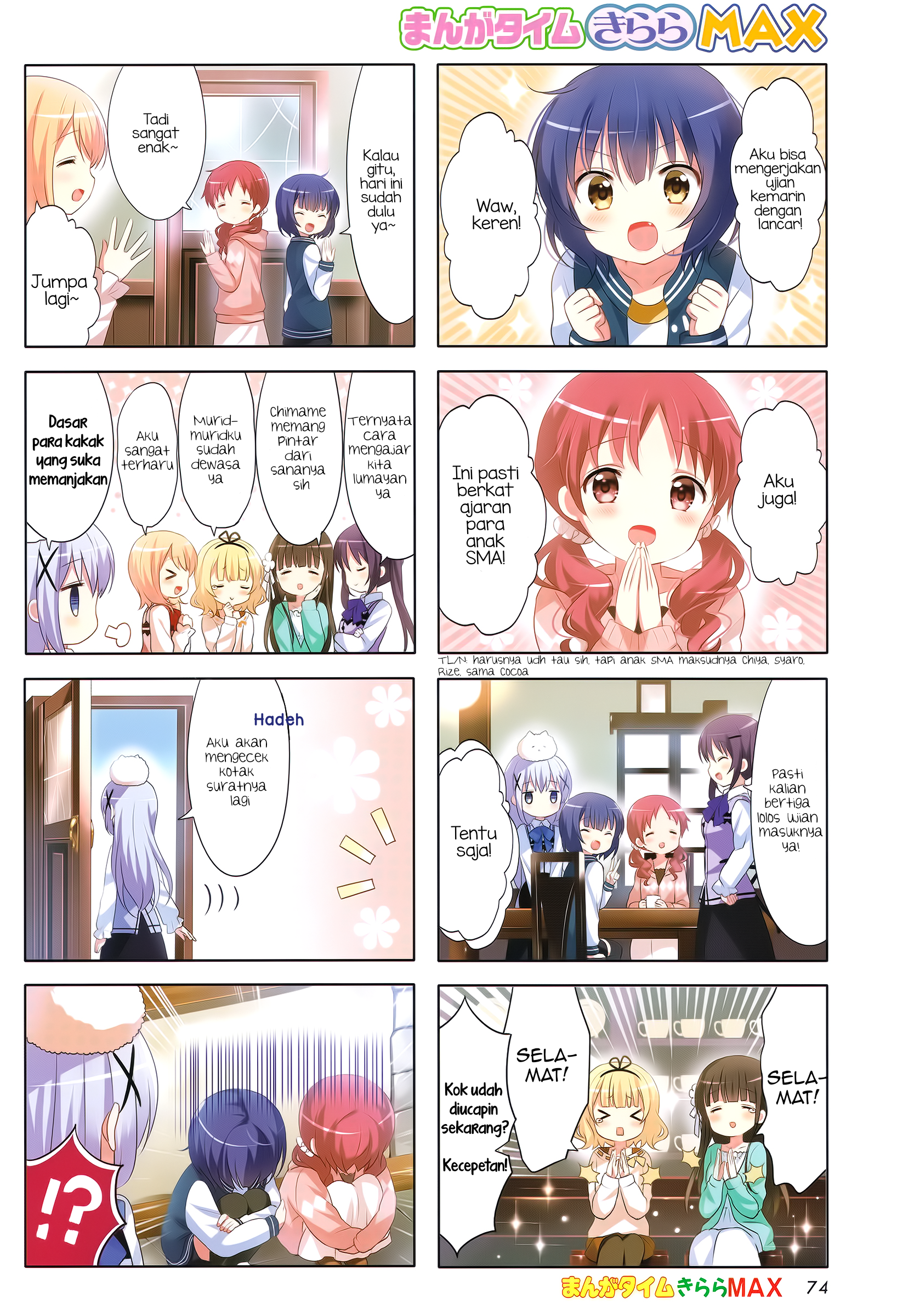 Gochuumon wa Usagi desu ka? Chapter 10 - halaman 2