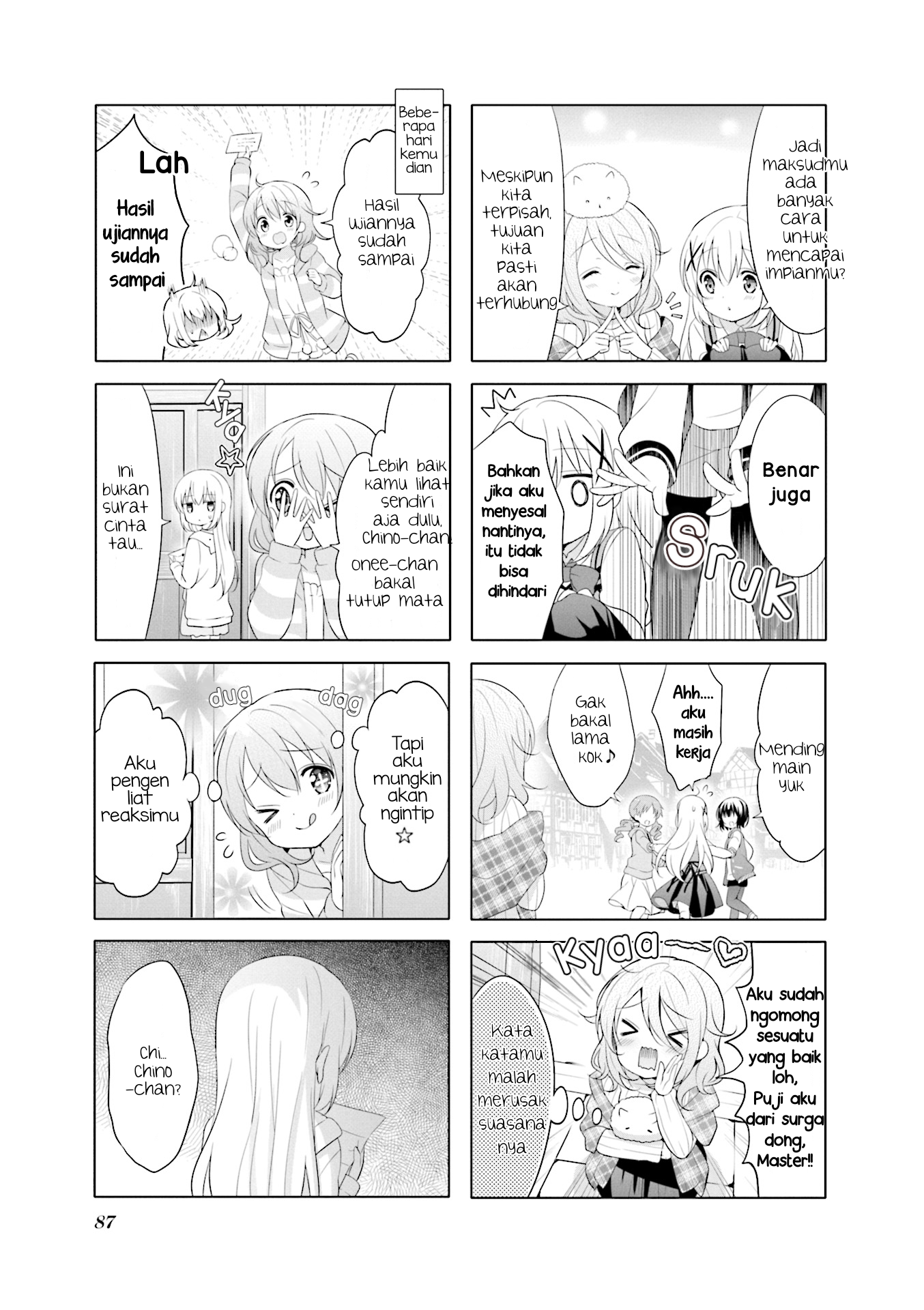 Gochuumon wa Usagi desu ka? Chapter 10 - halaman 5