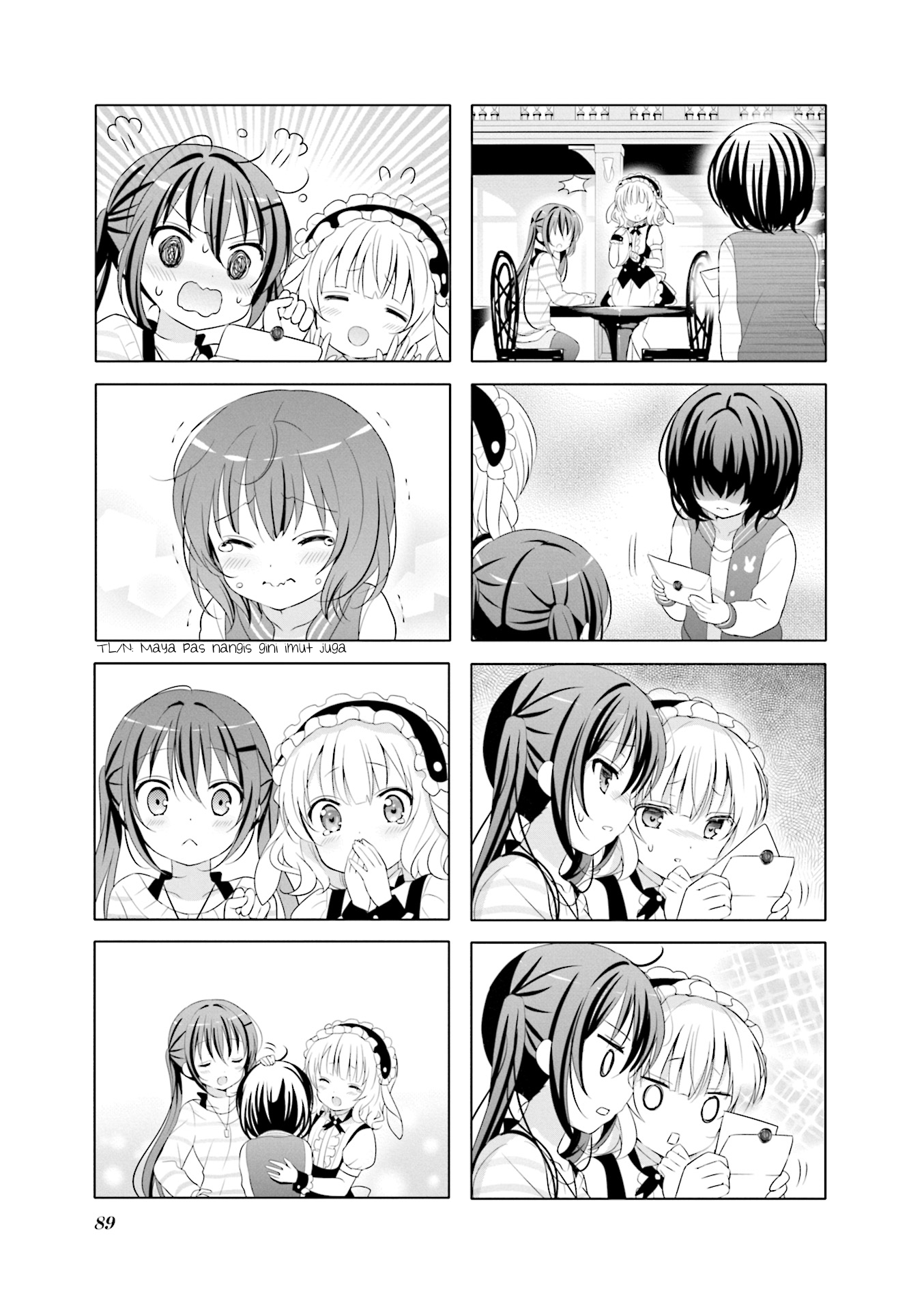 Gochuumon wa Usagi desu ka? Chapter 10 - halaman 7