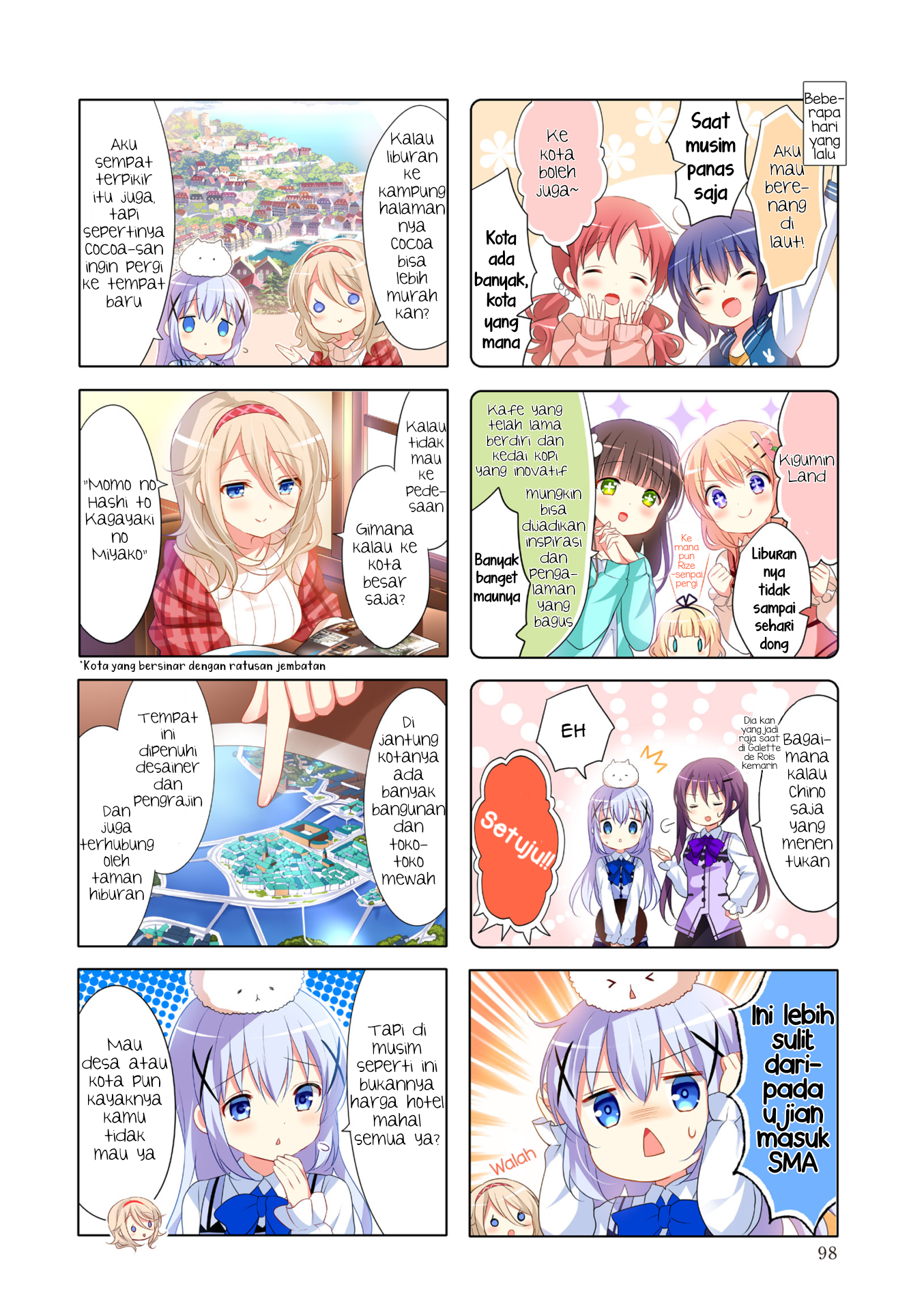 Gochuumon wa Usagi desu ka? Chapter 11 - halaman 2